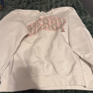 Gildan White DryBlend Sweatshirt